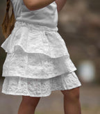 Falda Broderie